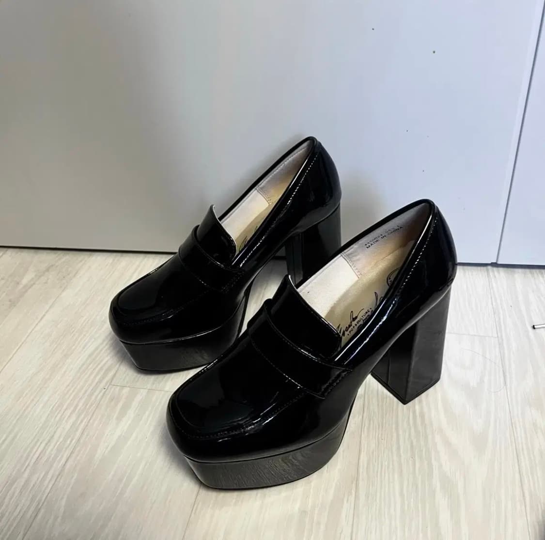 요스케 통굽 구두 상품이미지3