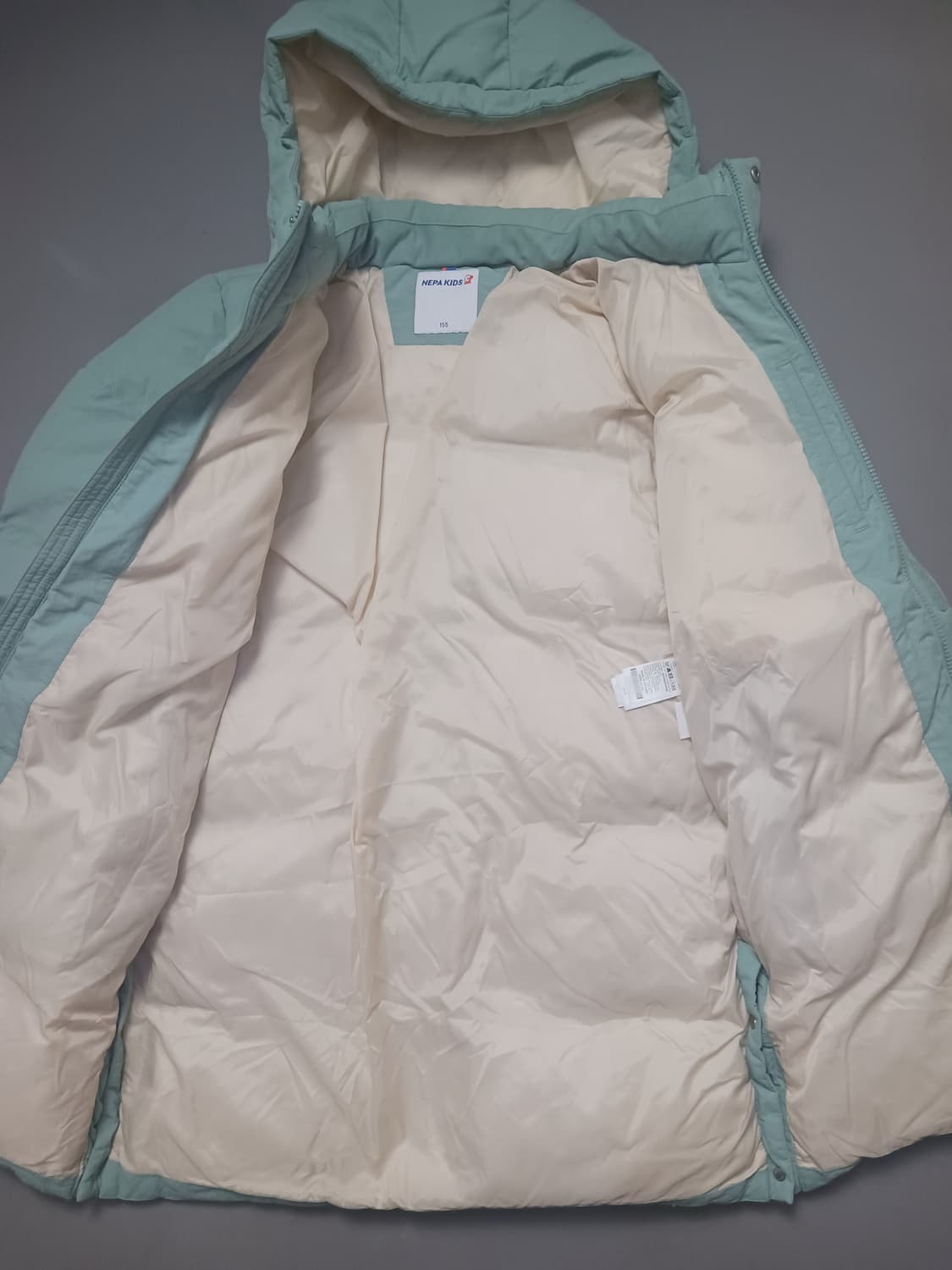 [155] 네파 키즈 타우루스 롱다운 자켓 제이드그린 상품이미지6