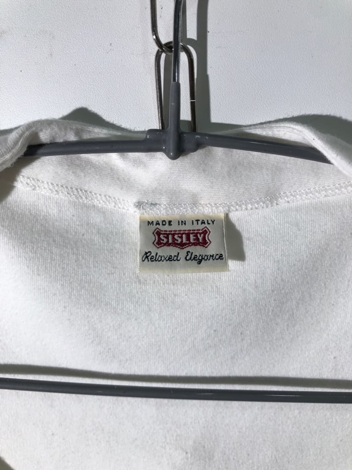 sisley 이태리 메이드 반팔 가디건 상품이미지3