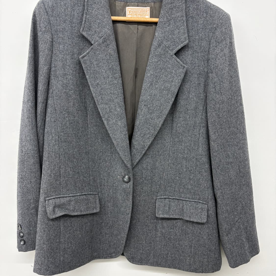 펜들턴 울 블레이저 그레이 여/M 상품이미지2