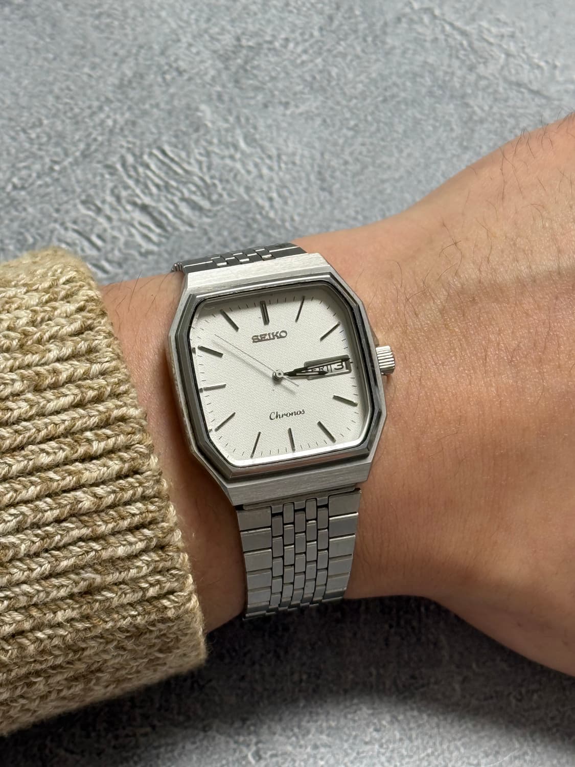 세이코 Seiko Chronos 스퀘어 데이 데이트 상품이미지7