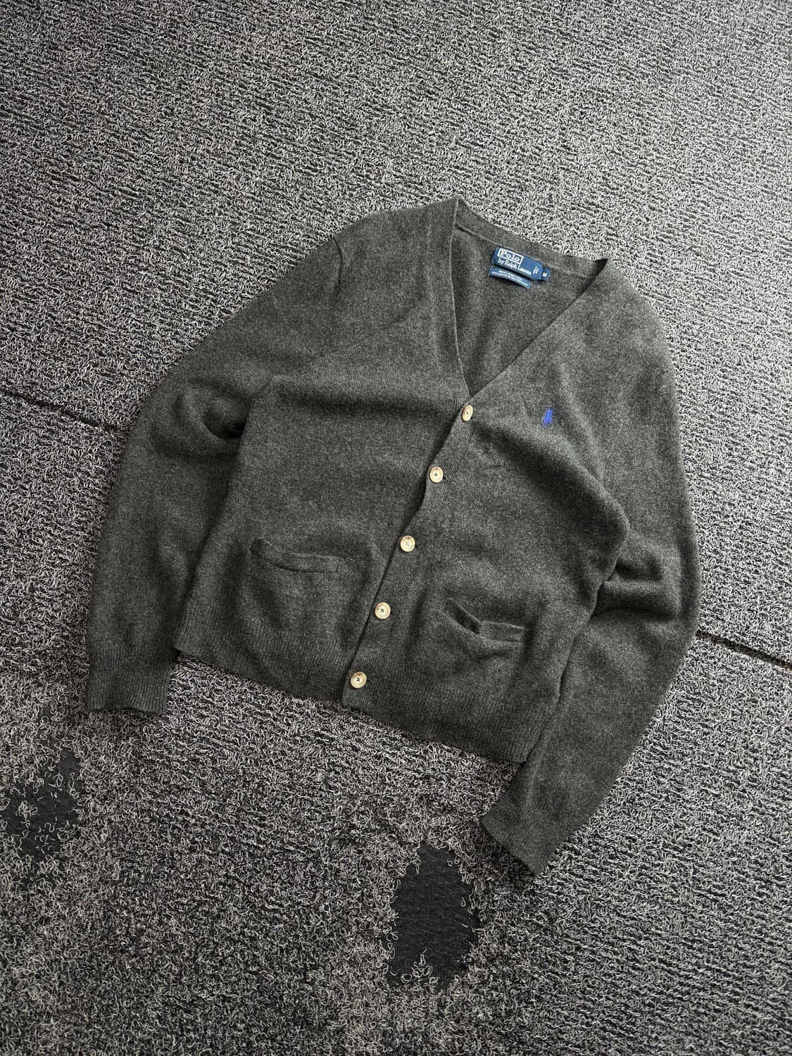 폴로 랄프로렌 포니로고 램스울 가디건 3264 상품이미지1
