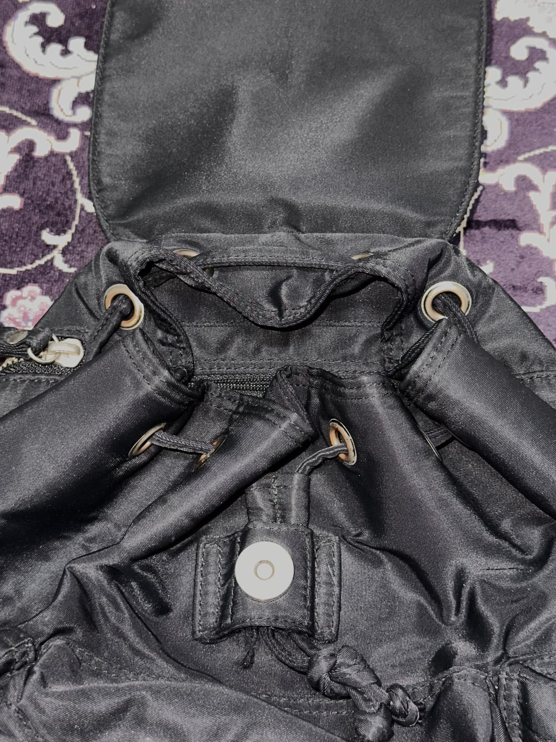 Jean paul gaultier 엠보싱 로고 백팩 상품이미지3