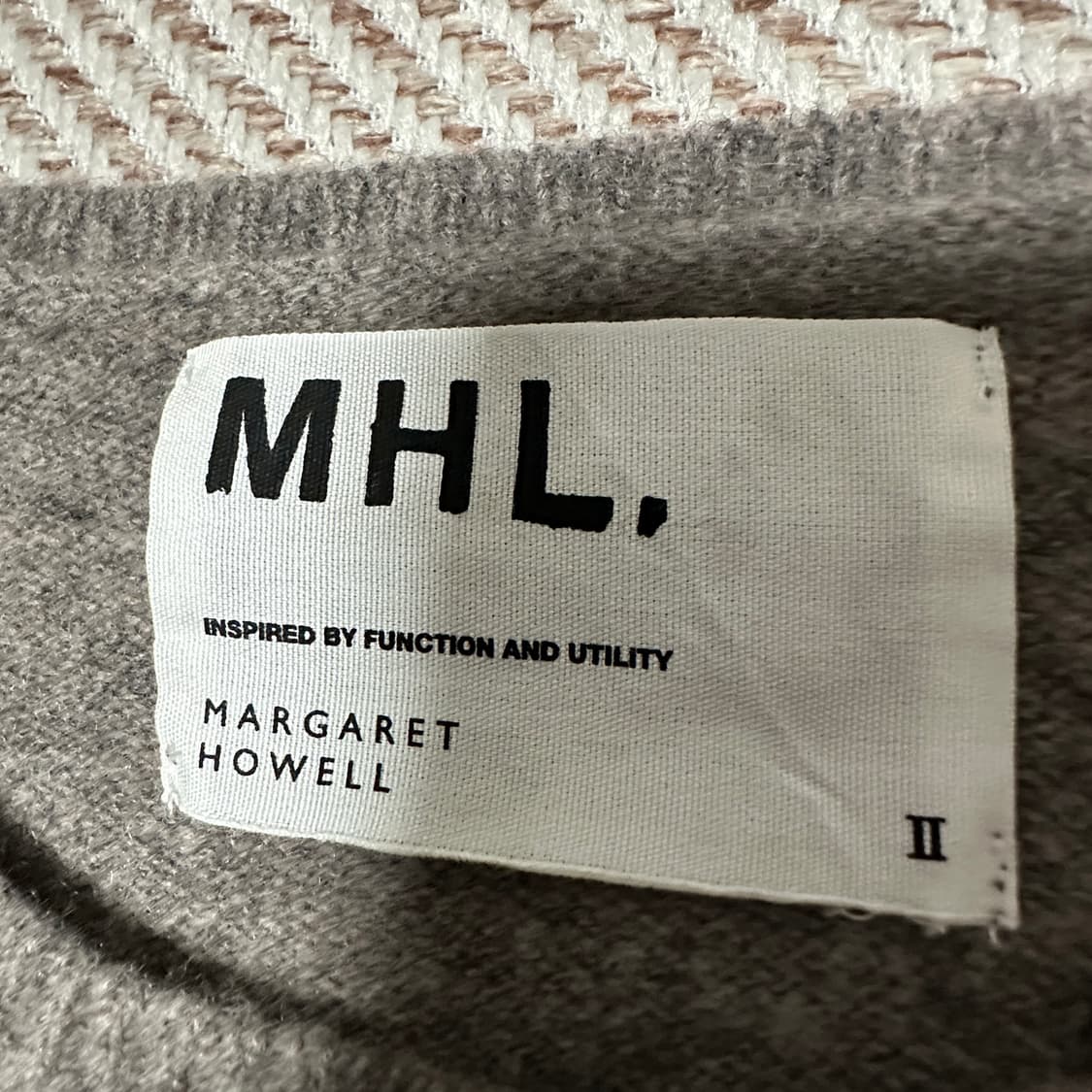 MARGARET HOWELL wool knit sweater 상품이미지3