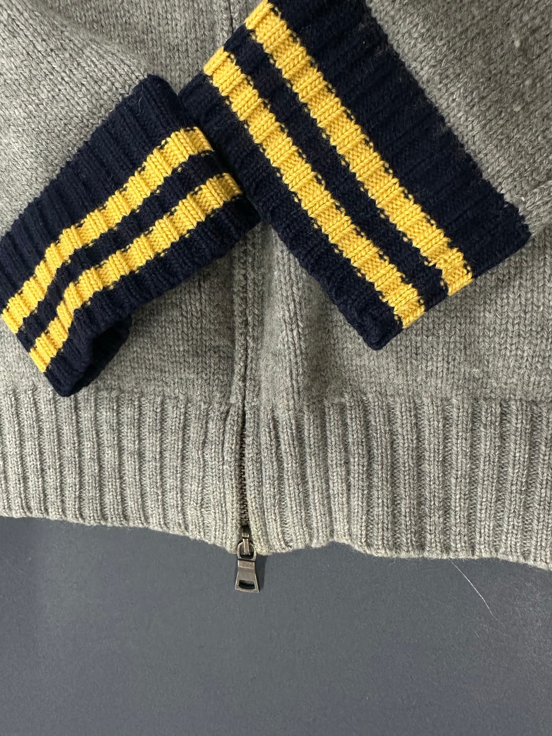 폴로 랄프로렌 빅포니 투웨이 램스울 니트 집업 자켓 상품이미지6