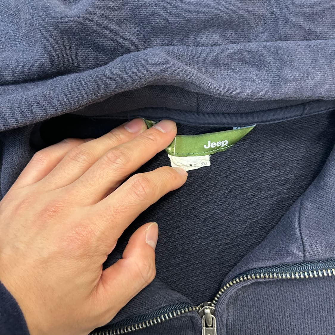 JEEP Navy Hood Zip-up 상품이미지6