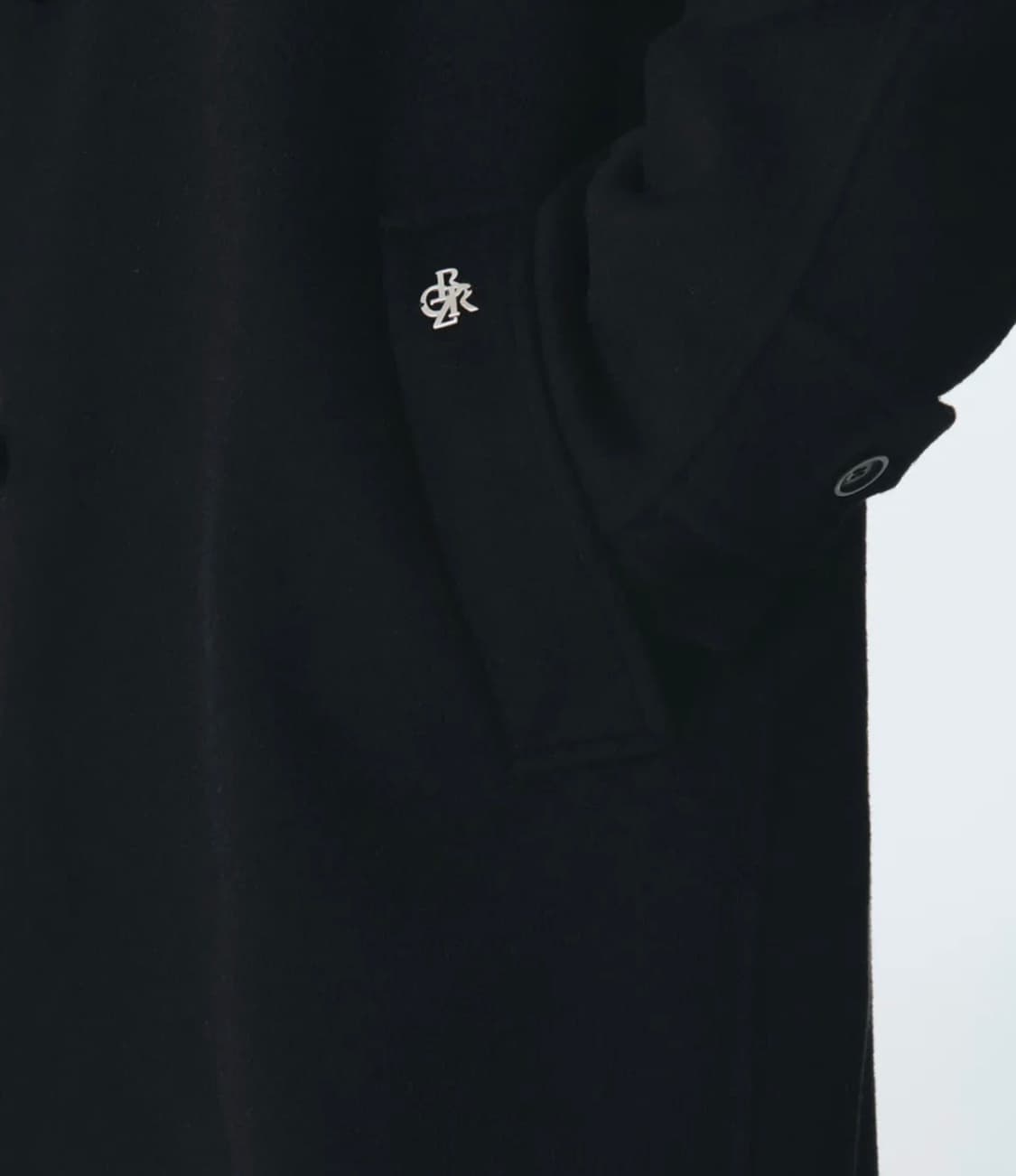 시티브리즈 벨티드 핸드메이드 롱 코트 발마칸 블랙 상품이미지2