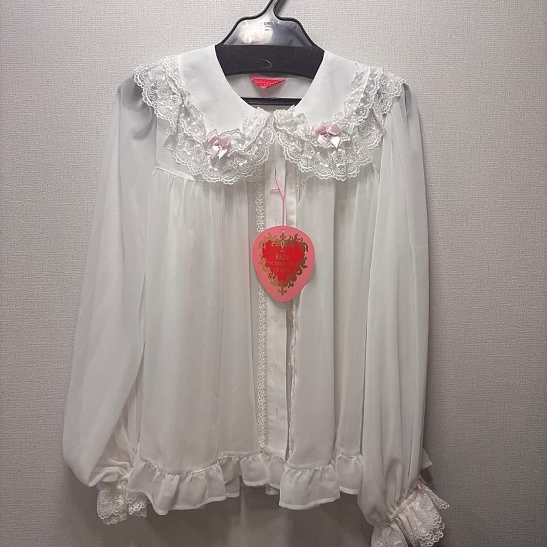 베이비더스타샤인 우사쿠먀 블라우스 상품이미지2