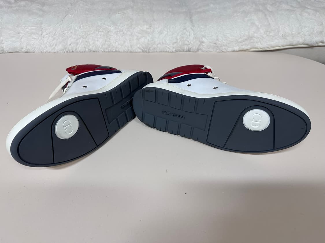 [새상품]디올 옴므 크리스반아쉐 하이탑 스니커즈  280 상품이미지5