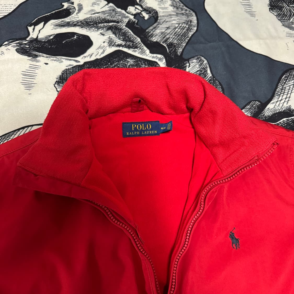 폴로랄프로렌 기모 자켓 M사이즈  상품이미지3