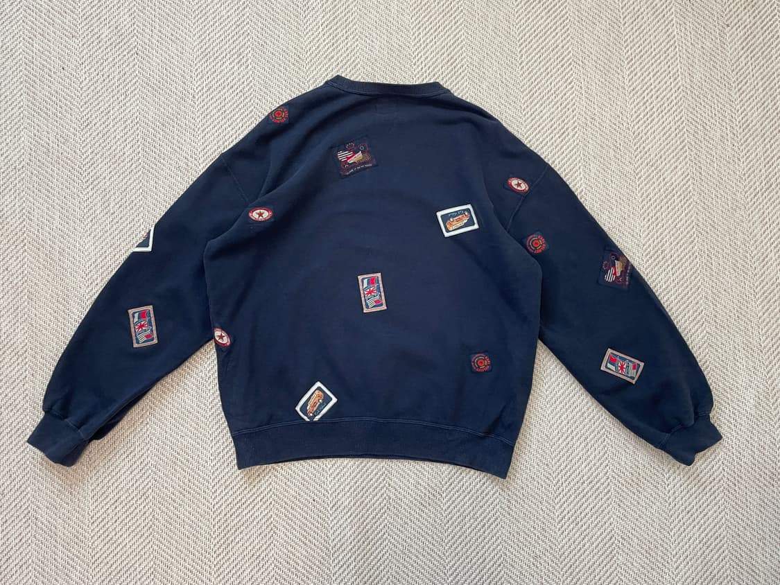 칼헬무트 공군 레이싱 바시티자켓 스웻셔츠 상품이미지5