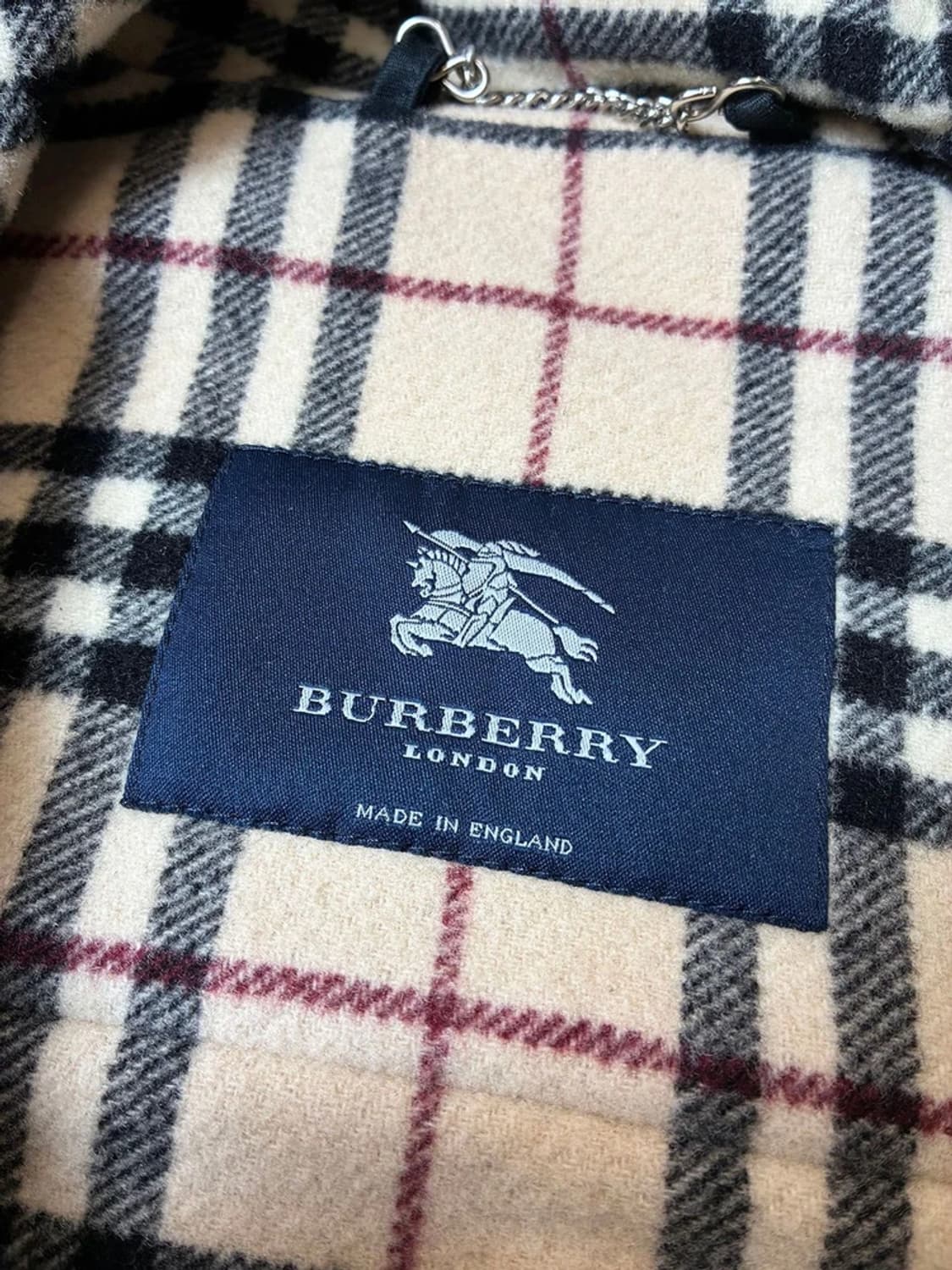 버버리 90s 노바체크 안감 더플 코트 PN6709 상품이미지9