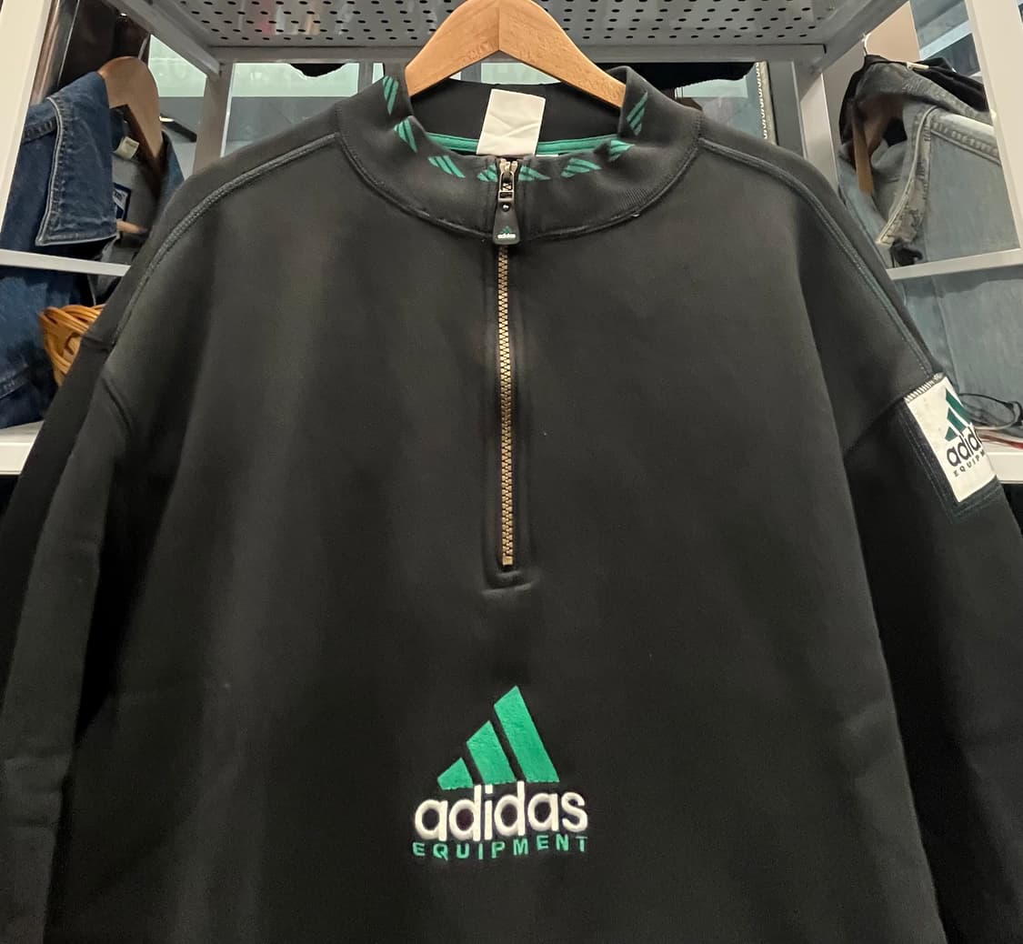 아디다스 Equipment 하프집업 블랙 상품이미지4