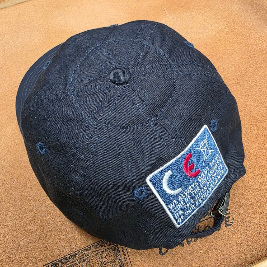 CAVEMPT 6 Panel Cap(navy) 상품이미지2