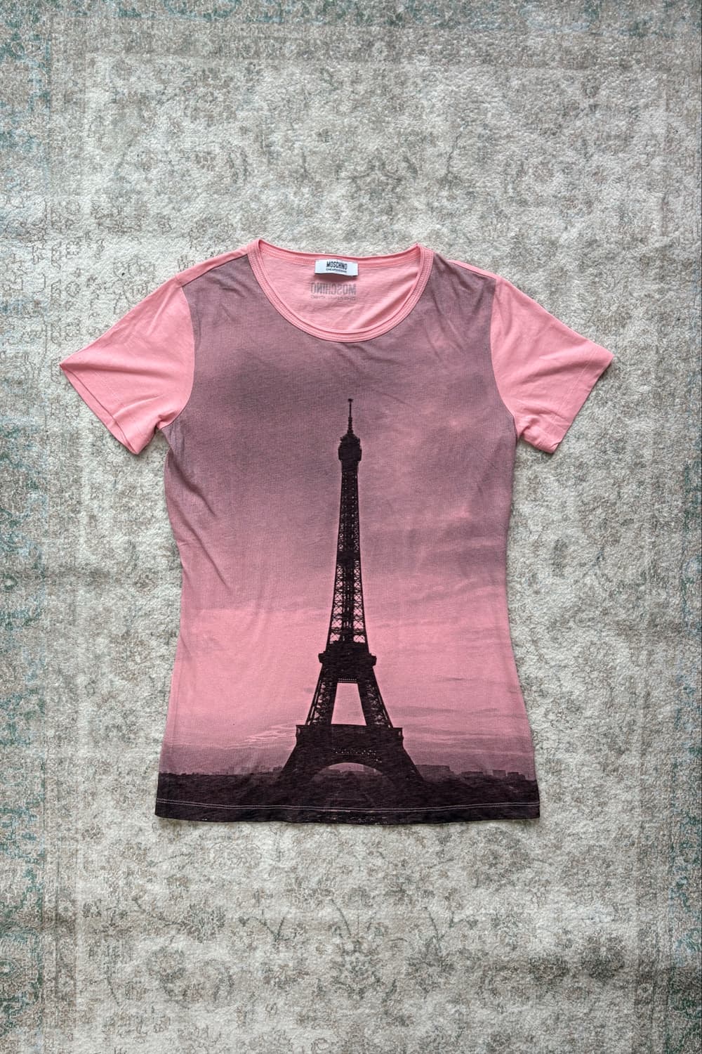 Moschino Eiffel Tower Graphic T-Shirt 상품이미지5