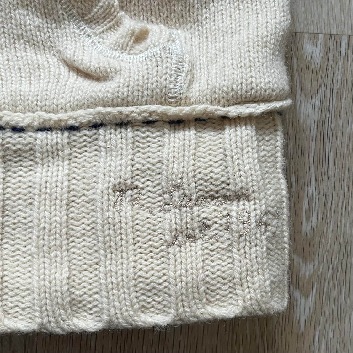 knit zip up hoodie 상품이미지7