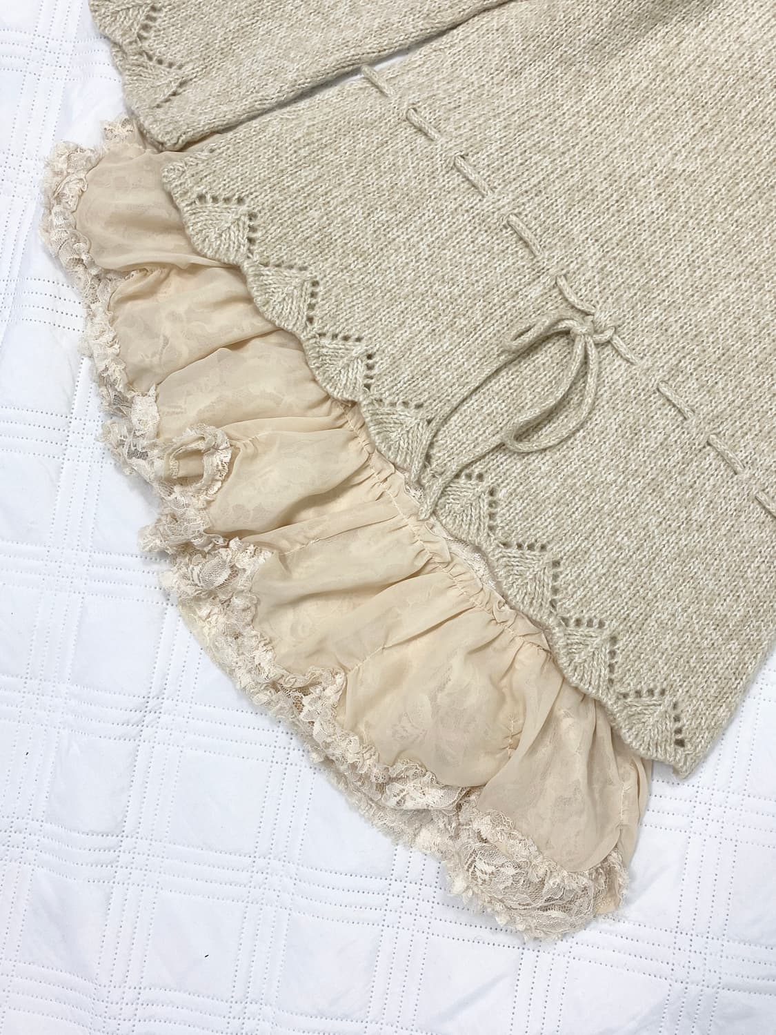 ꒰ঌ 코리락쿠마 폼폼이 후드 니트 ໒꒱ 상품이미지4