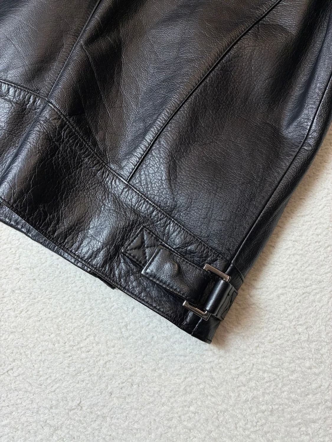 휠라 00's 레드 라인 소가죽 레이싱 자켓 PN6647 상품이미지6