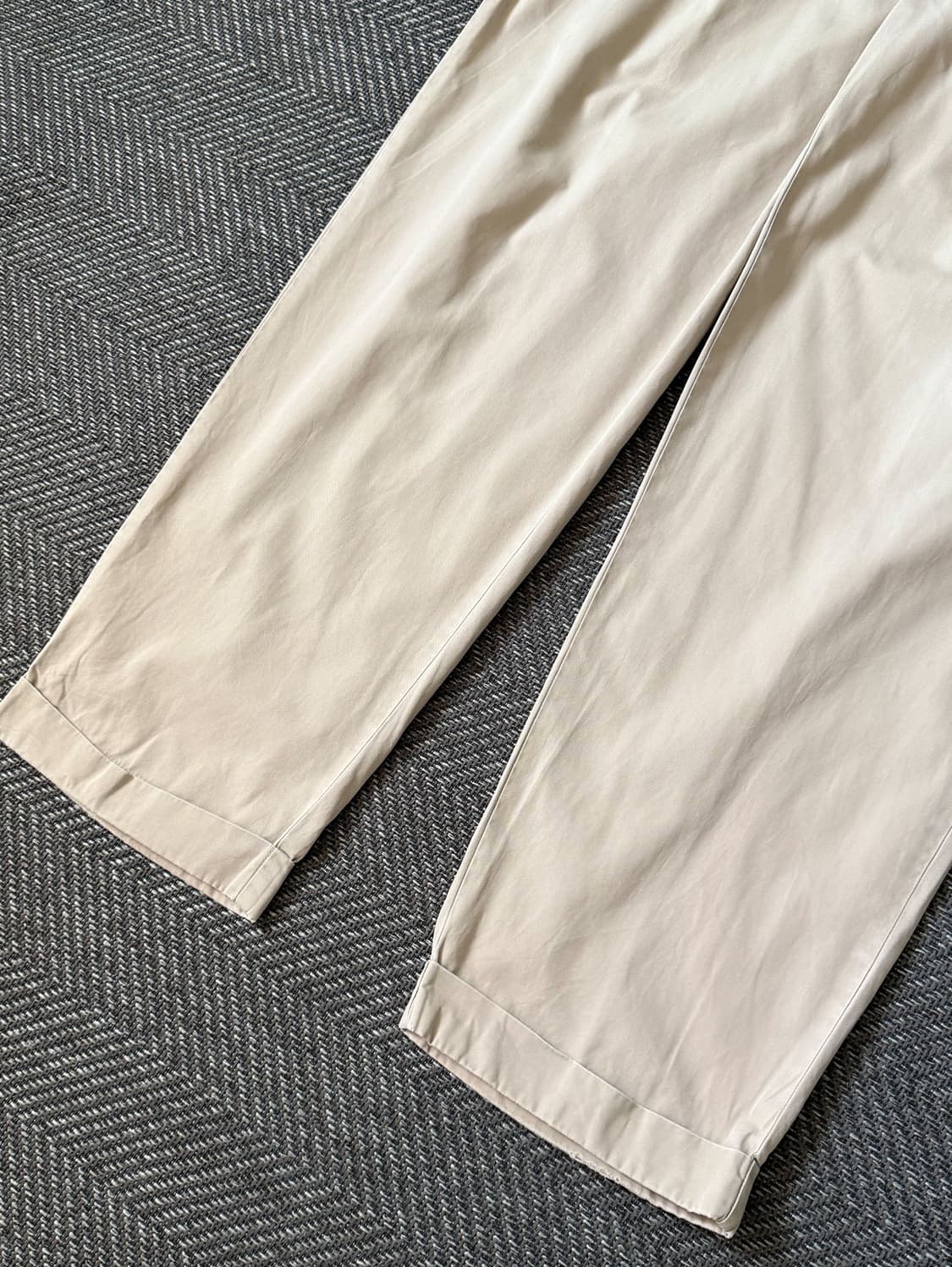 (36) 90s 폴로 랄프로렌 HAMMOND 더블 플리츠 치노팬츠 상품이미지7