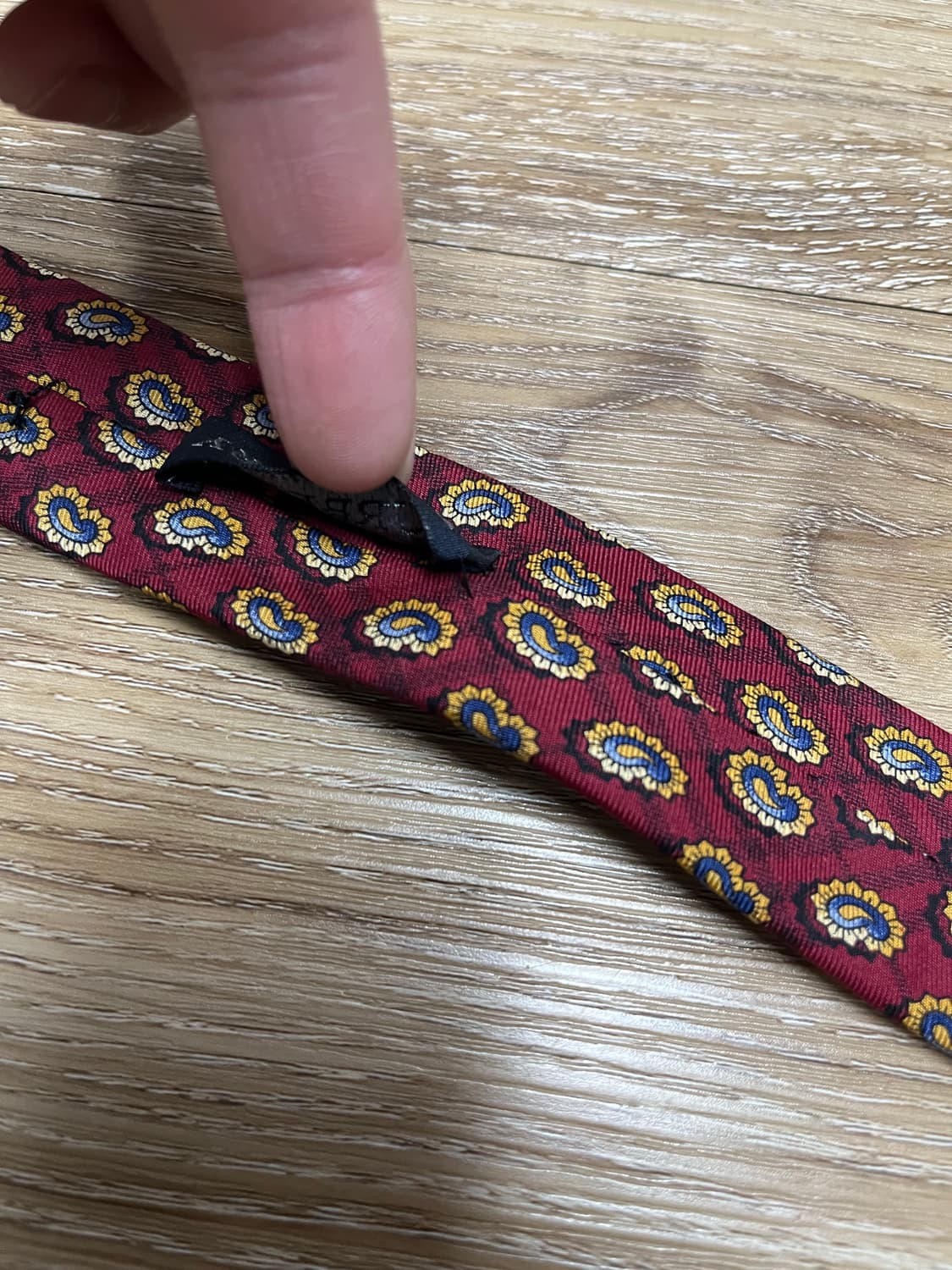 버버리 페이즐리 넥타이 상품이미지5