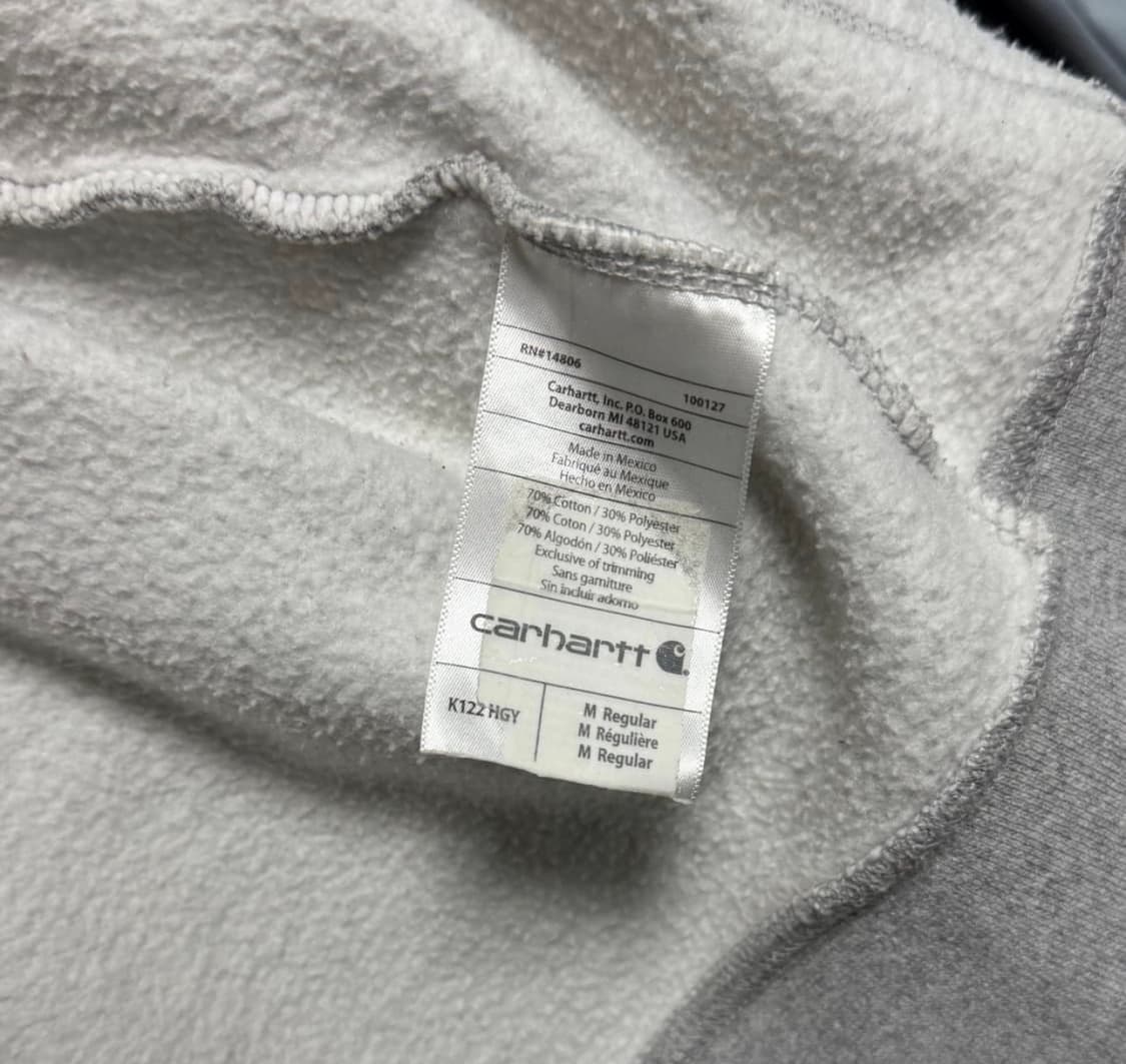 [M] 칼하트 그레이 후드집업 상품이미지2