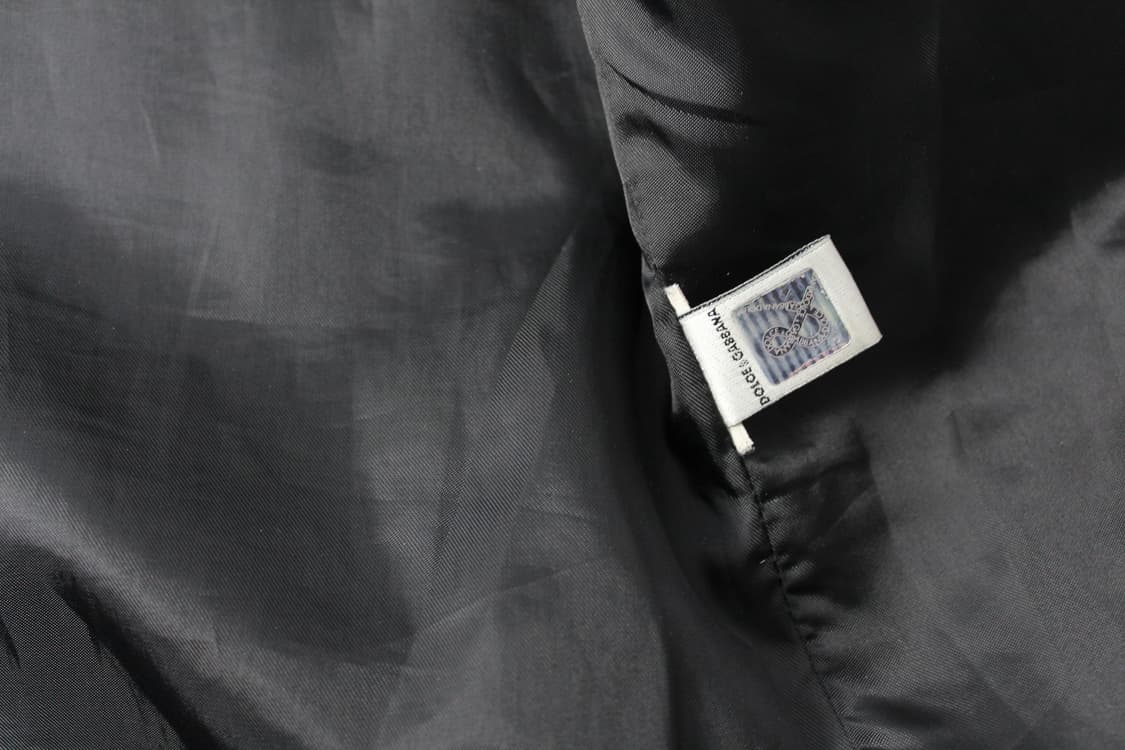 2000s Dolce & Gabbana 돌체앤가바나 램스킨 레더 블레이저 상품이미지5