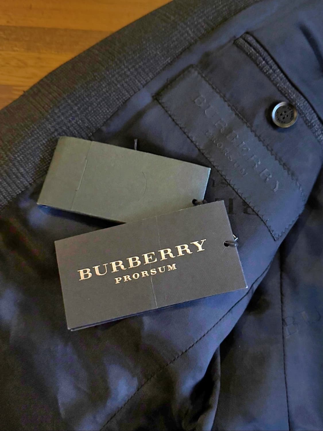 버버리 프로섬 테일러드 자켓 남성95-100 상품이미지9