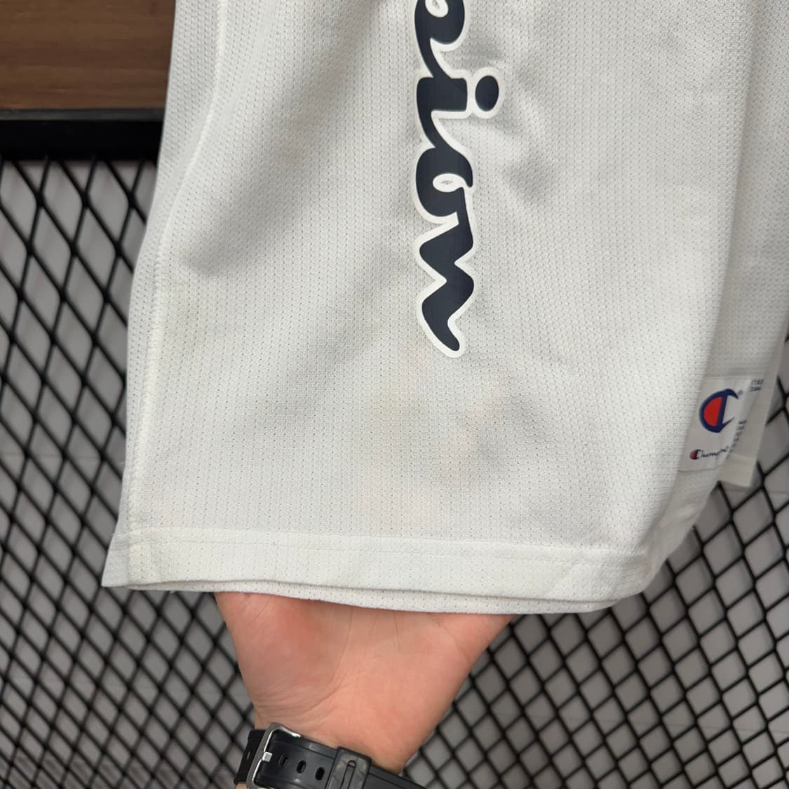 챔피온 라이프 시티 메쉬 나시 저지 탱크탑 화이트 상품이미지8