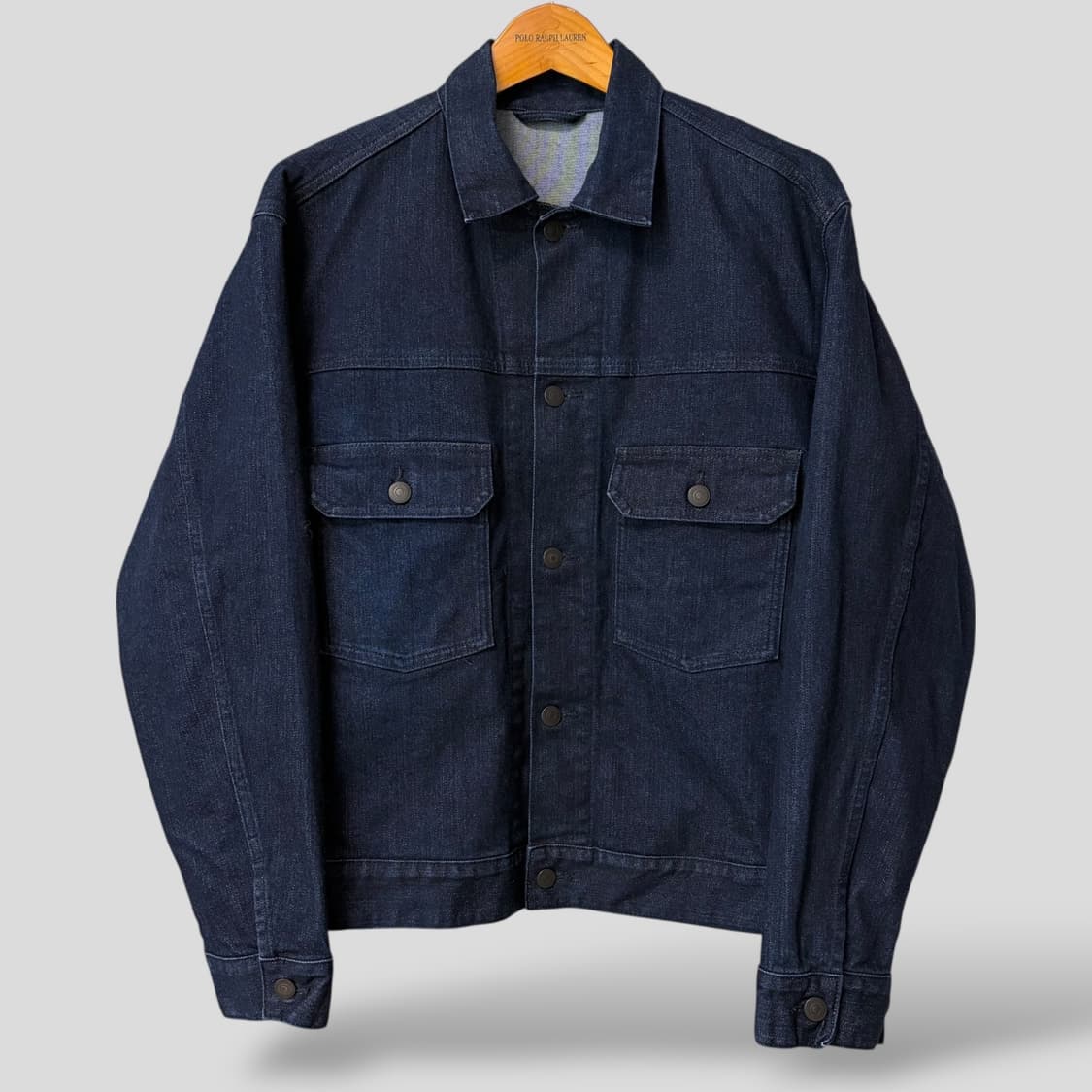 (L)유니클로 데님 트러커자켓 상품이미지1