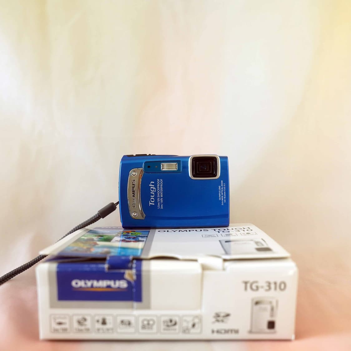 올림푸스 터프 TG-310 블루 Olympus Tough blue 상품이미지1