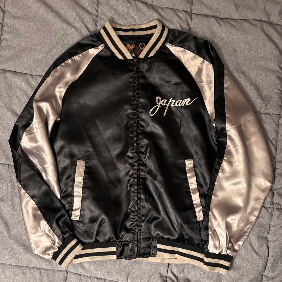 재패니즈 일본 잉어 스카쟌 재킷 자켓 상품이미지2