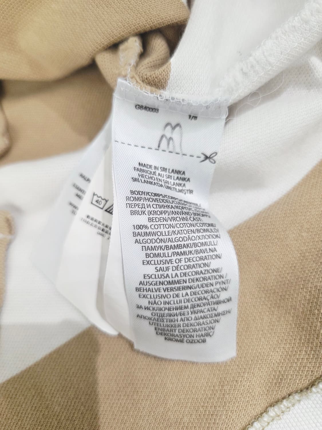 폴로 랄프로렌 스트라이프 반팔 카라티_L 상품이미지9