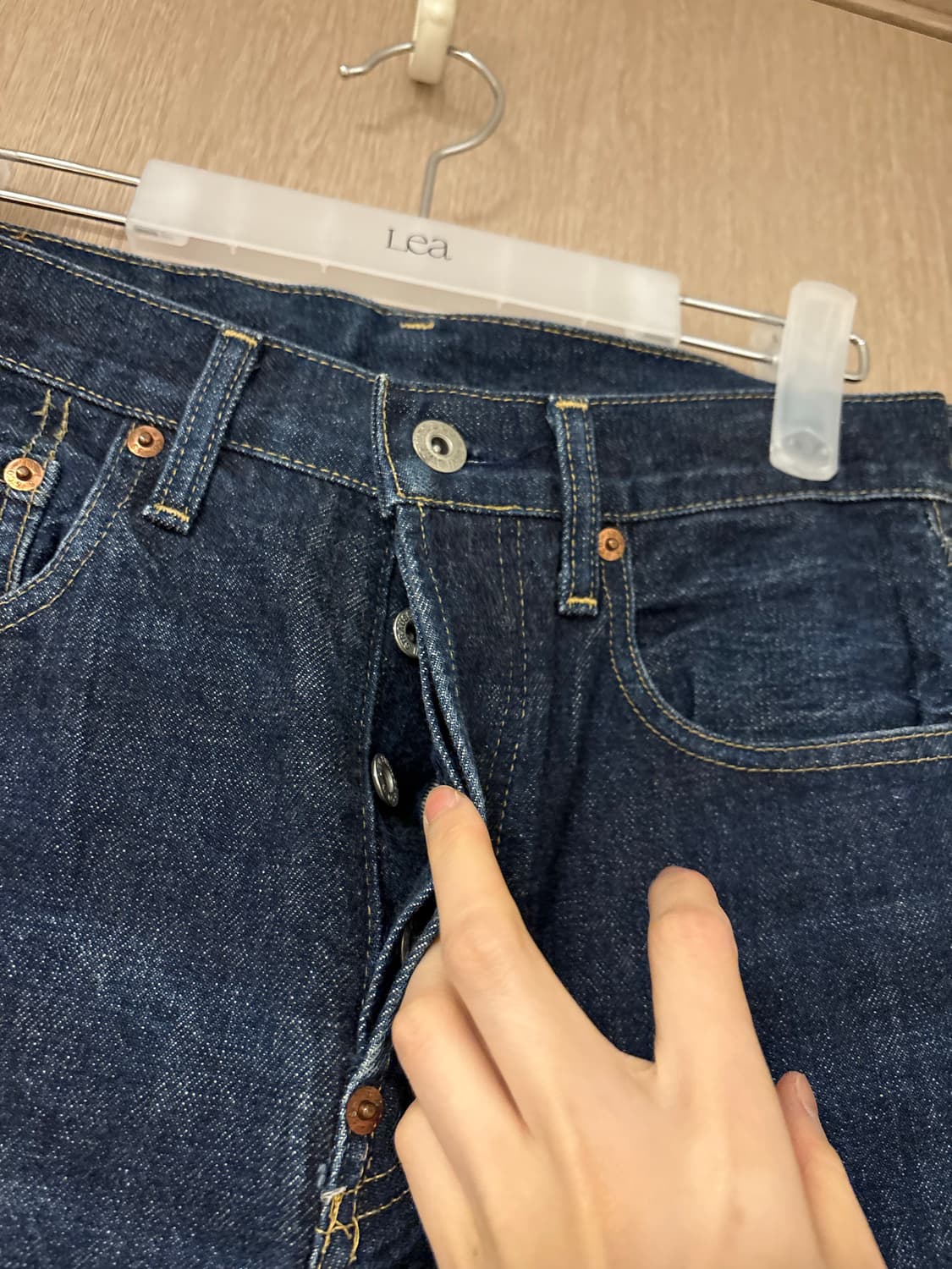 리바이스 빈티지 702 셀비지 데님  상품이미지2