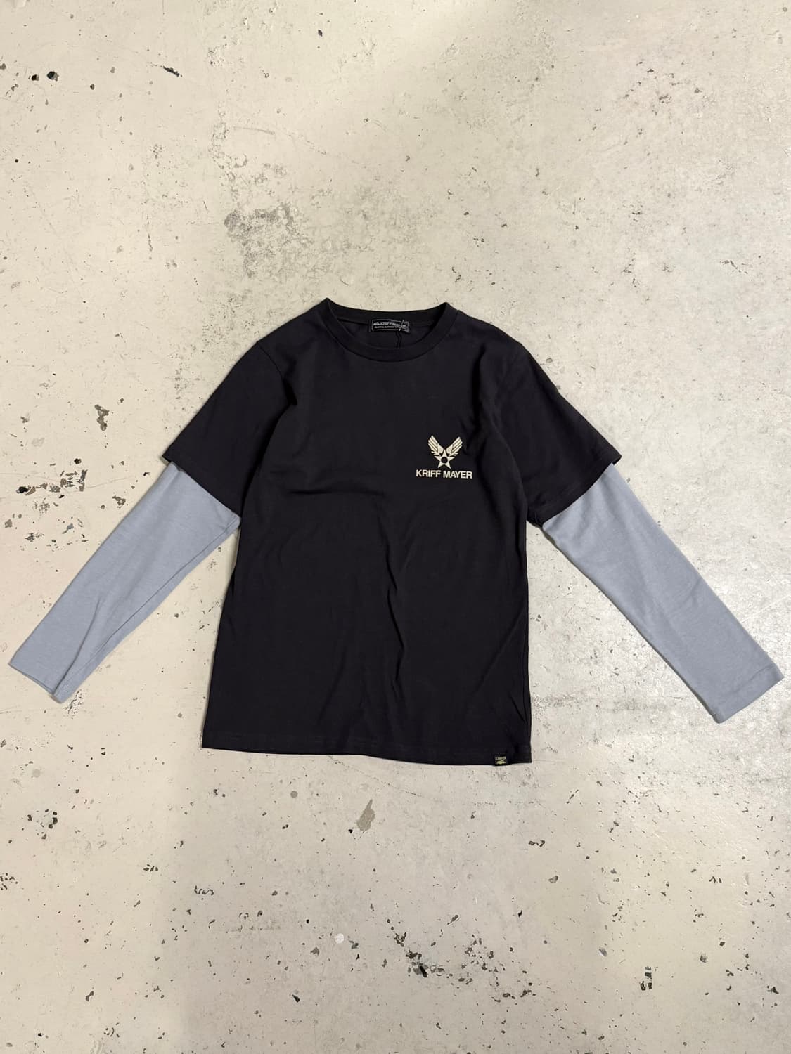 t-shirt layered printing long sleeve 상품이미지4