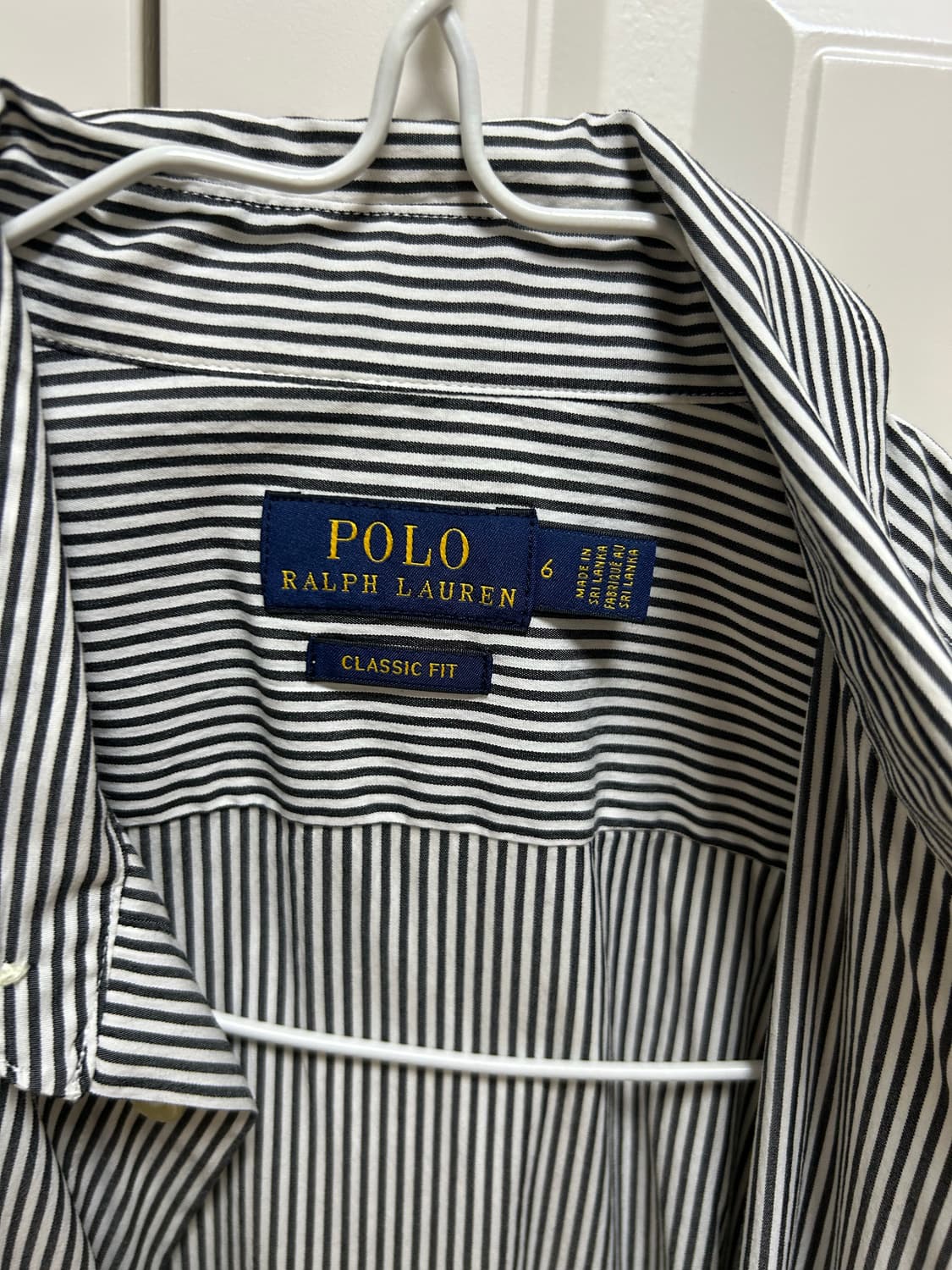 폴로 스트라이프 셔츠 사이즈 6 상품이미지2