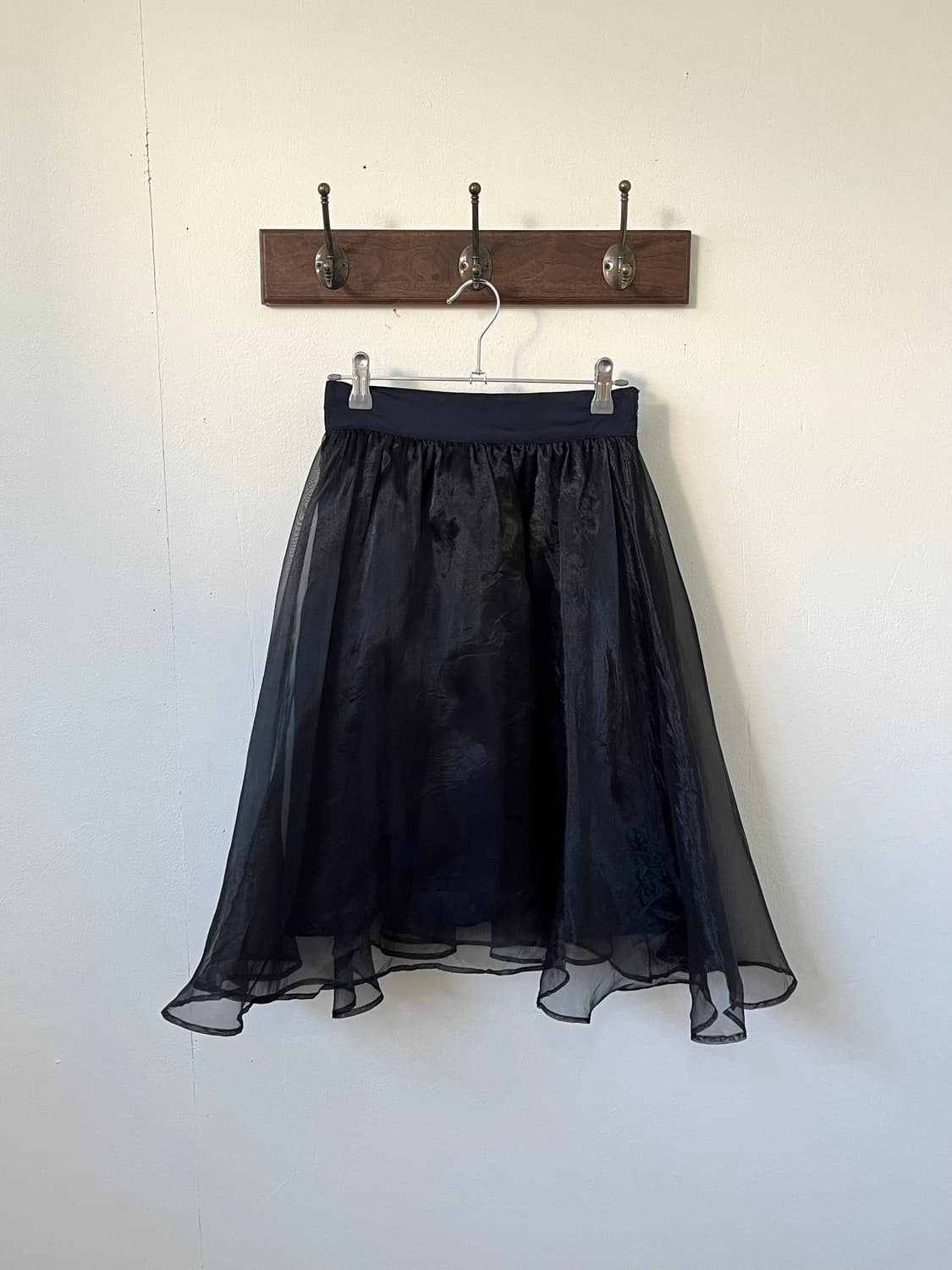 NICE CLAUP 레이어드 스커트 상품이미지1