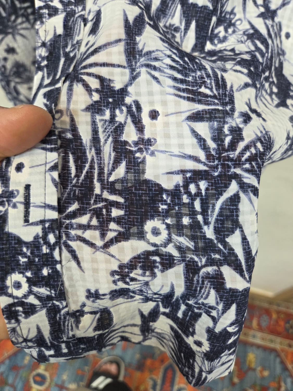 런던포그 하와이안 셔츠반팔 L 상품이미지5