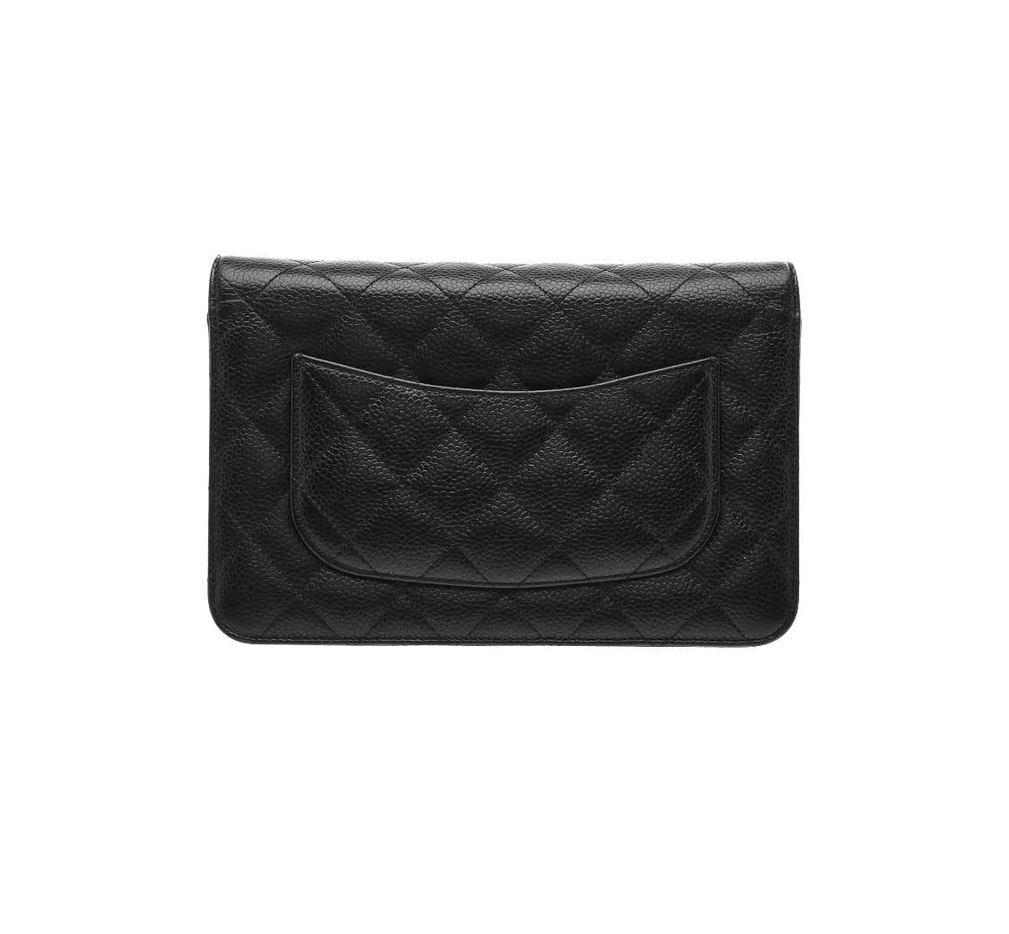 [S급] 샤넬 클래식 그레인드 카프스킨 & 실버 메탈 체인 판매합니다!! 상품이미지3