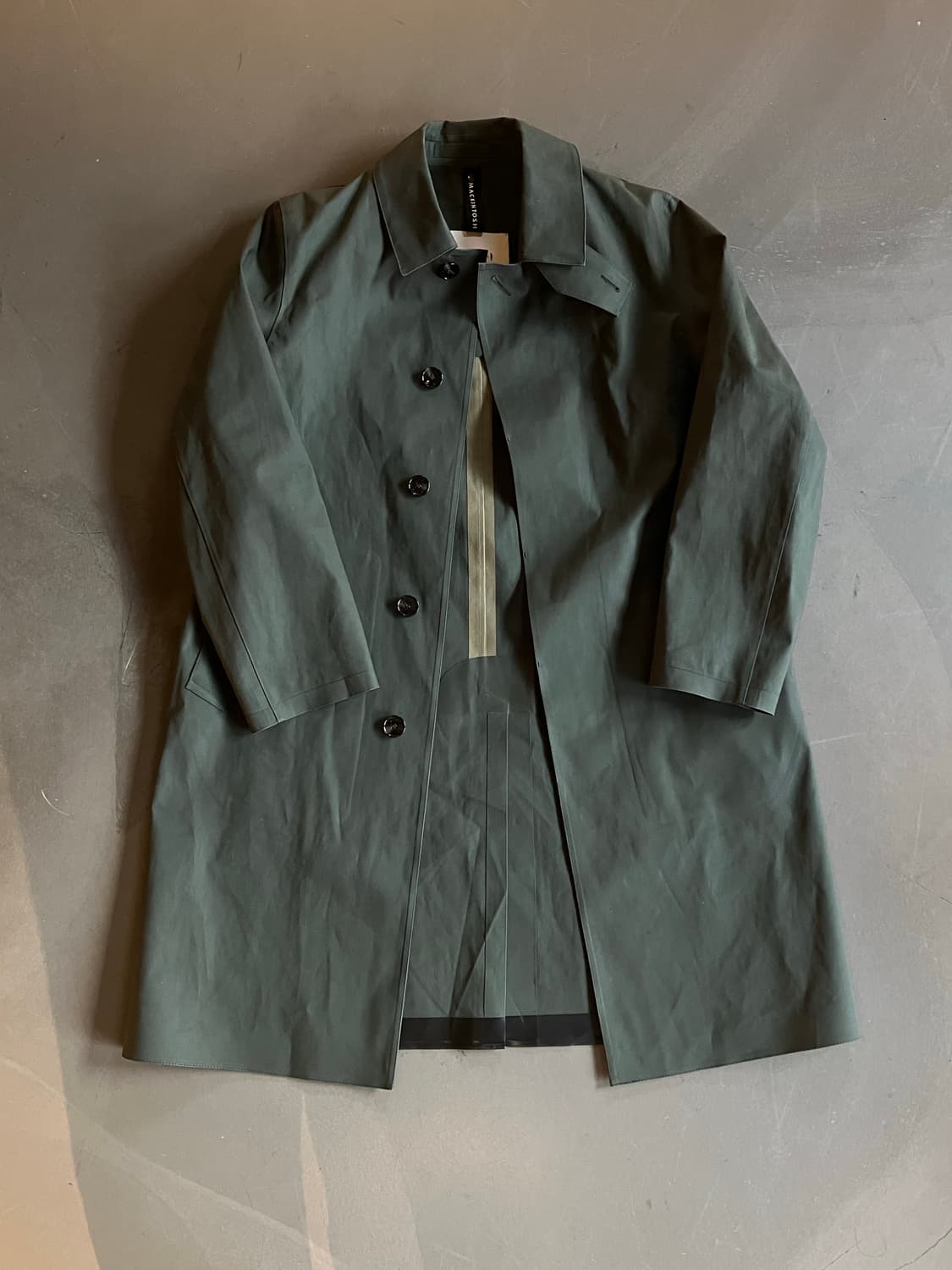 매킨토시 본디드 코튼 코트 40사이즈 상품이미지1