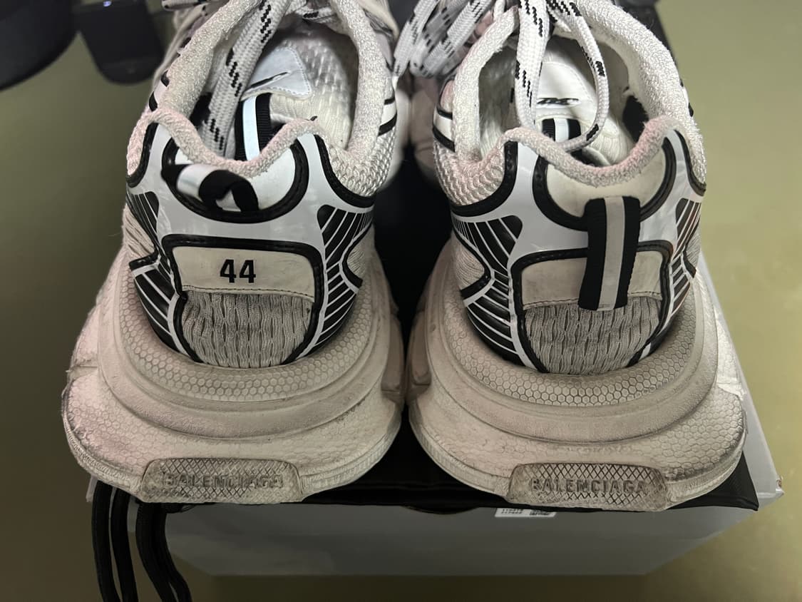 발렌시아가 3xl 스니커즈 화이트 블랙 EU44 상품이미지4