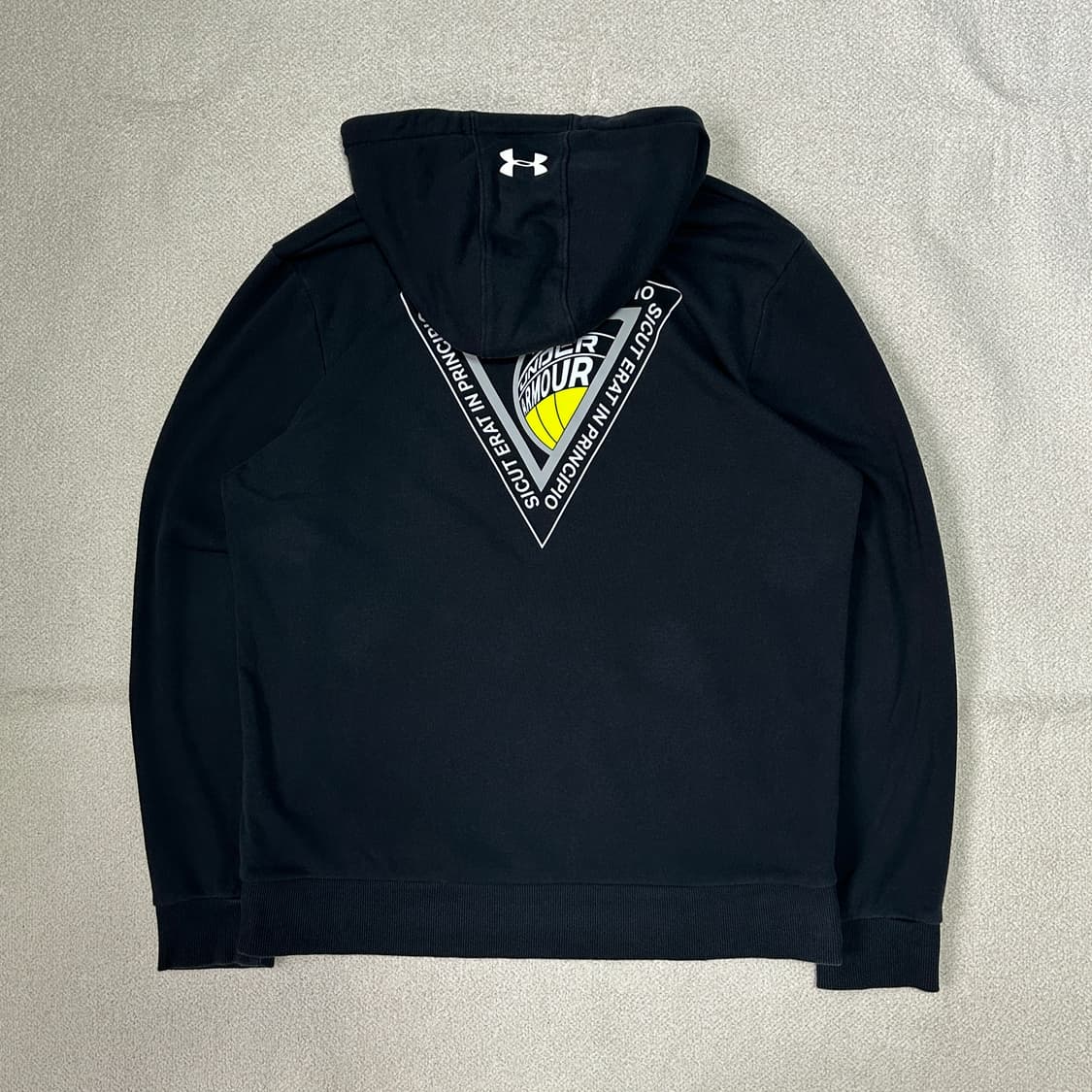 언더아머 KIM Terry 로고 후드티 상품이미지3