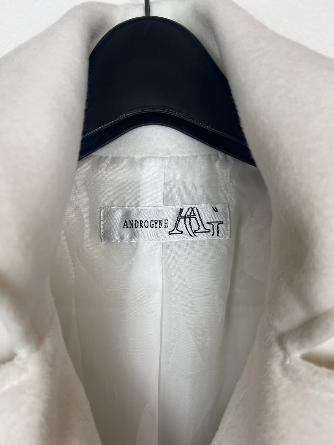 Androgyne 화이트 벨티드 롱 코트 SIZE 38 상품이미지3