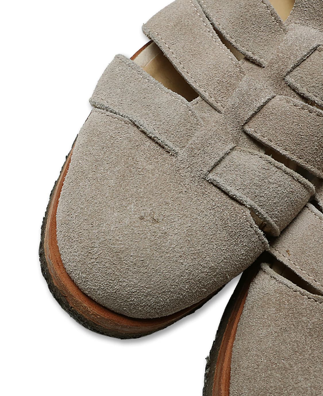 케네스 필드 [Kenneth Field] 베이지 스웨이드 구르카 샌들 상품이미지3