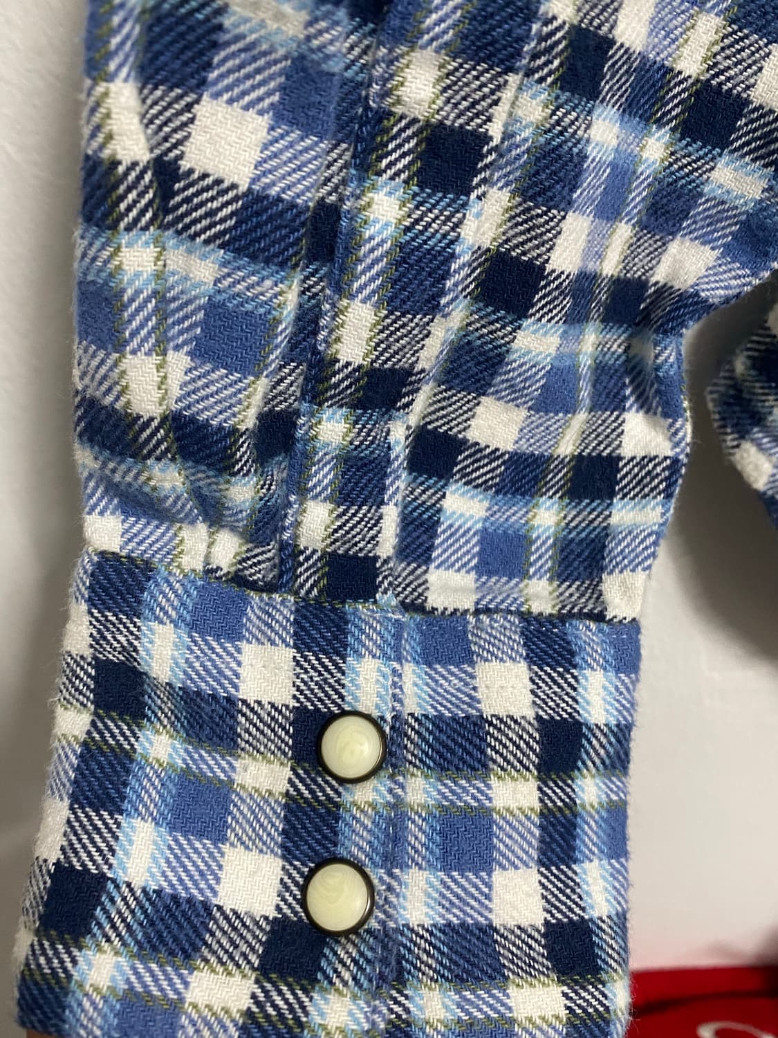 리바이스 화이트탭 웨스턴 플라넬 셔츠 S 상품이미지5