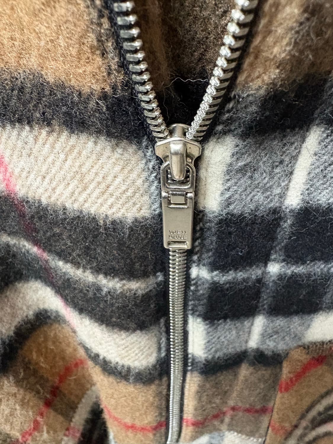 We11done 웰던 하프집업 아노락 베이지 / L 상품이미지4