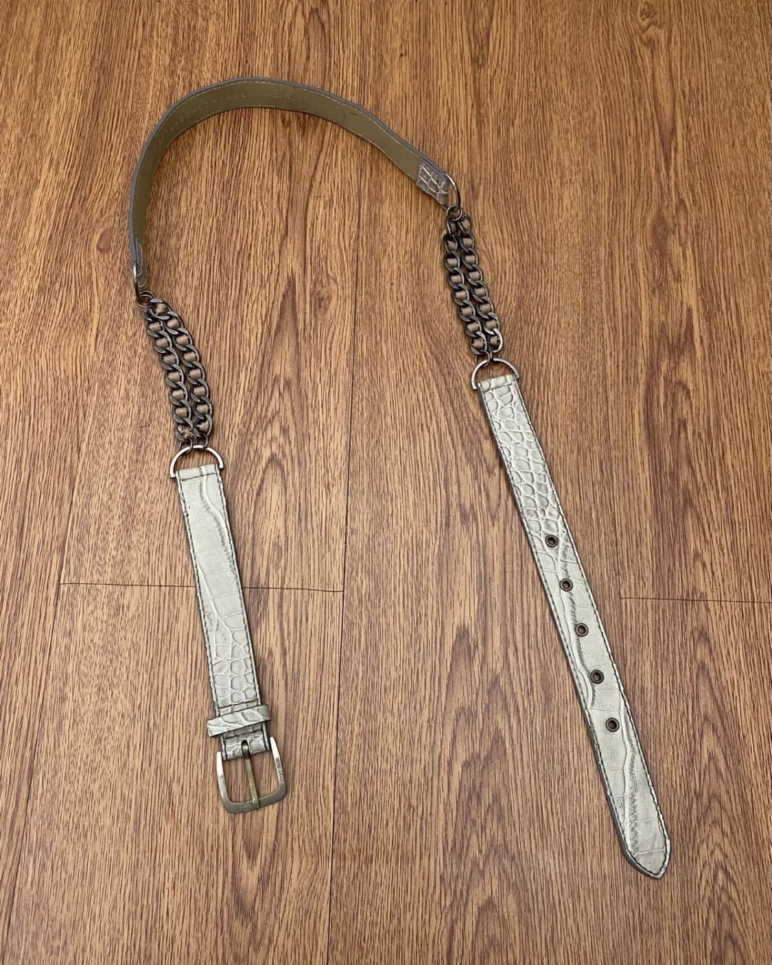 Gray chain belt  상품이미지2