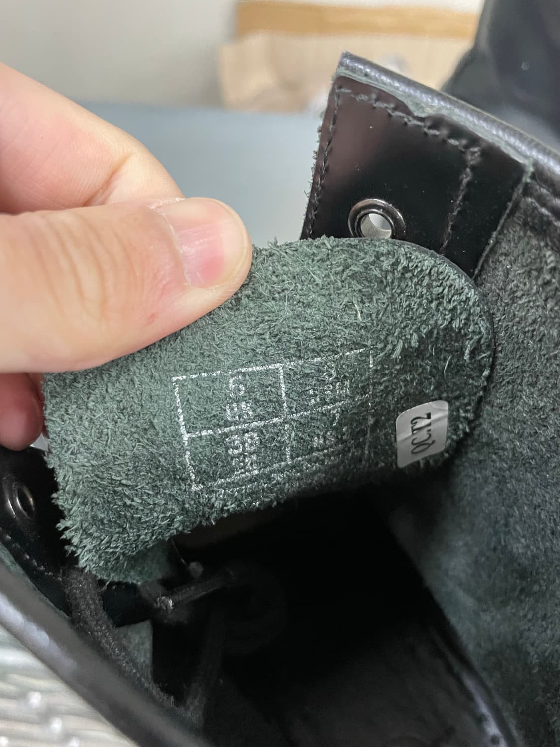 닥터마틴 1460 모노 블랙 UK5 상품이미지7