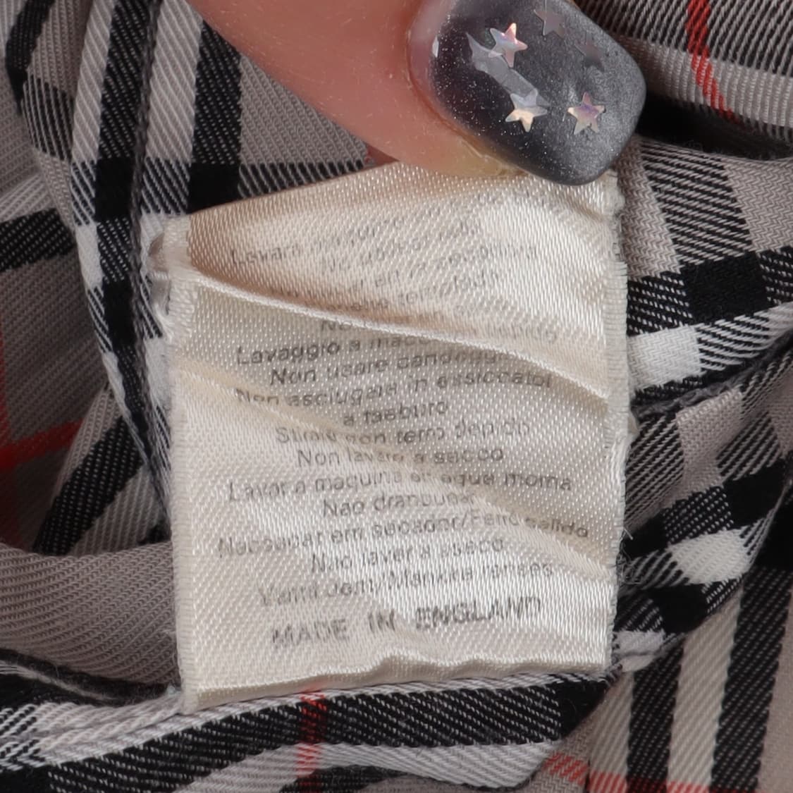 버버리 베이지 노바체크 셔츠 상품이미지10