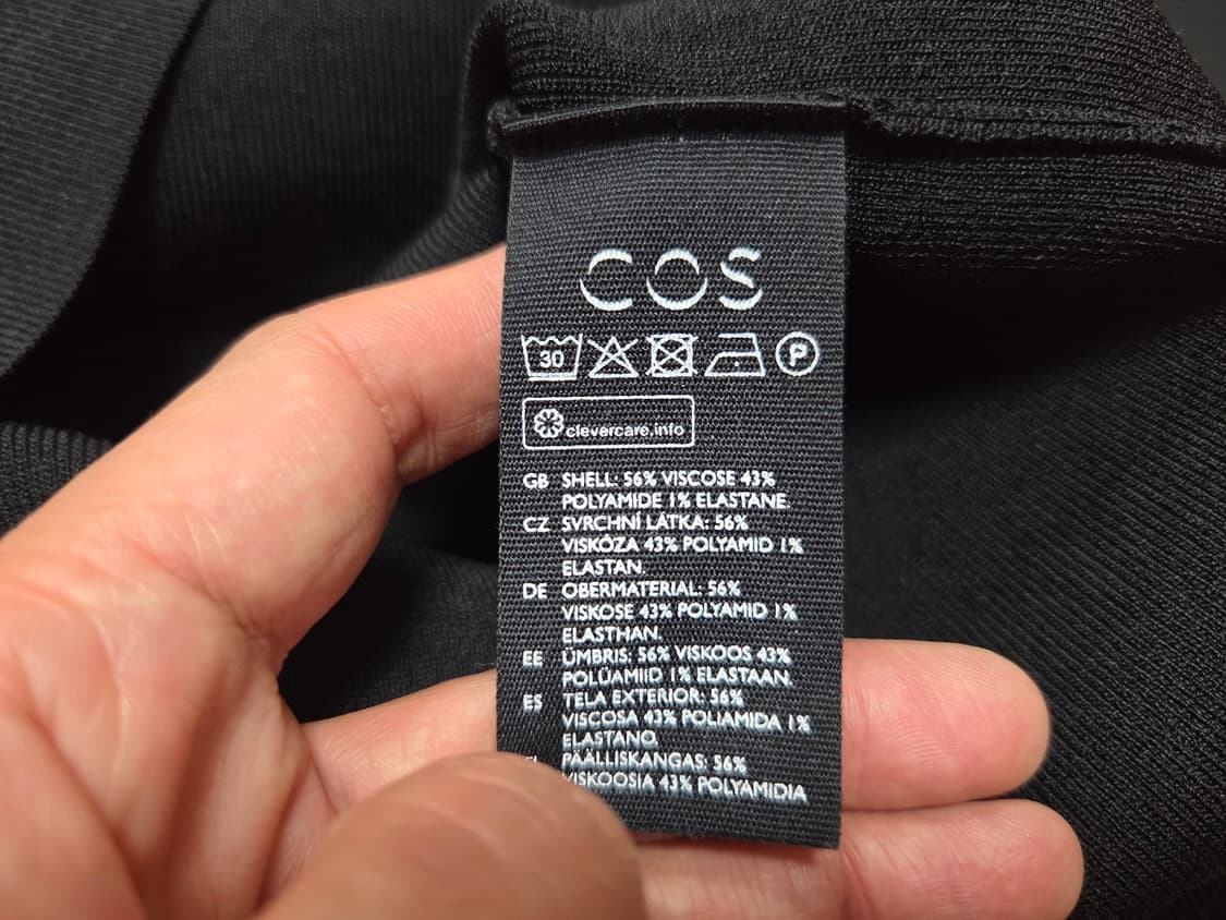 COS 니티드 오프숄더 원피스 55 새상품 상품이미지8