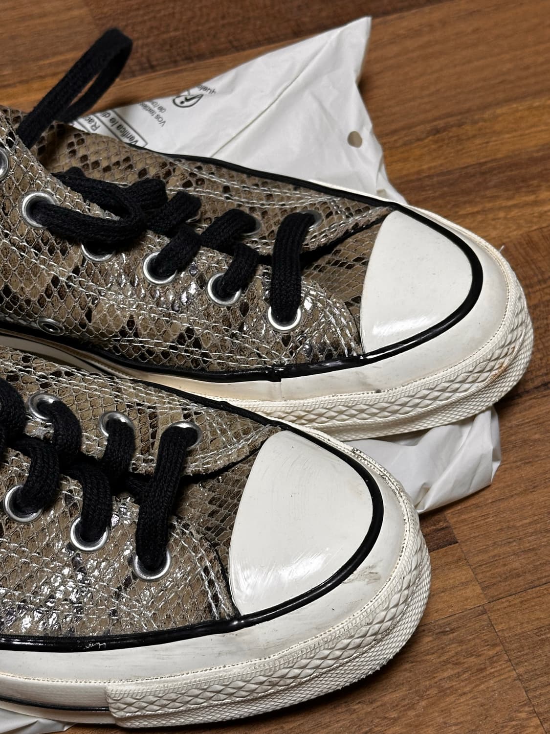 컨버스 척 하이 스네이크스킨 상품이미지3